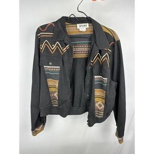 Vintage Southwestern Jacket Sunny Sport Size 14